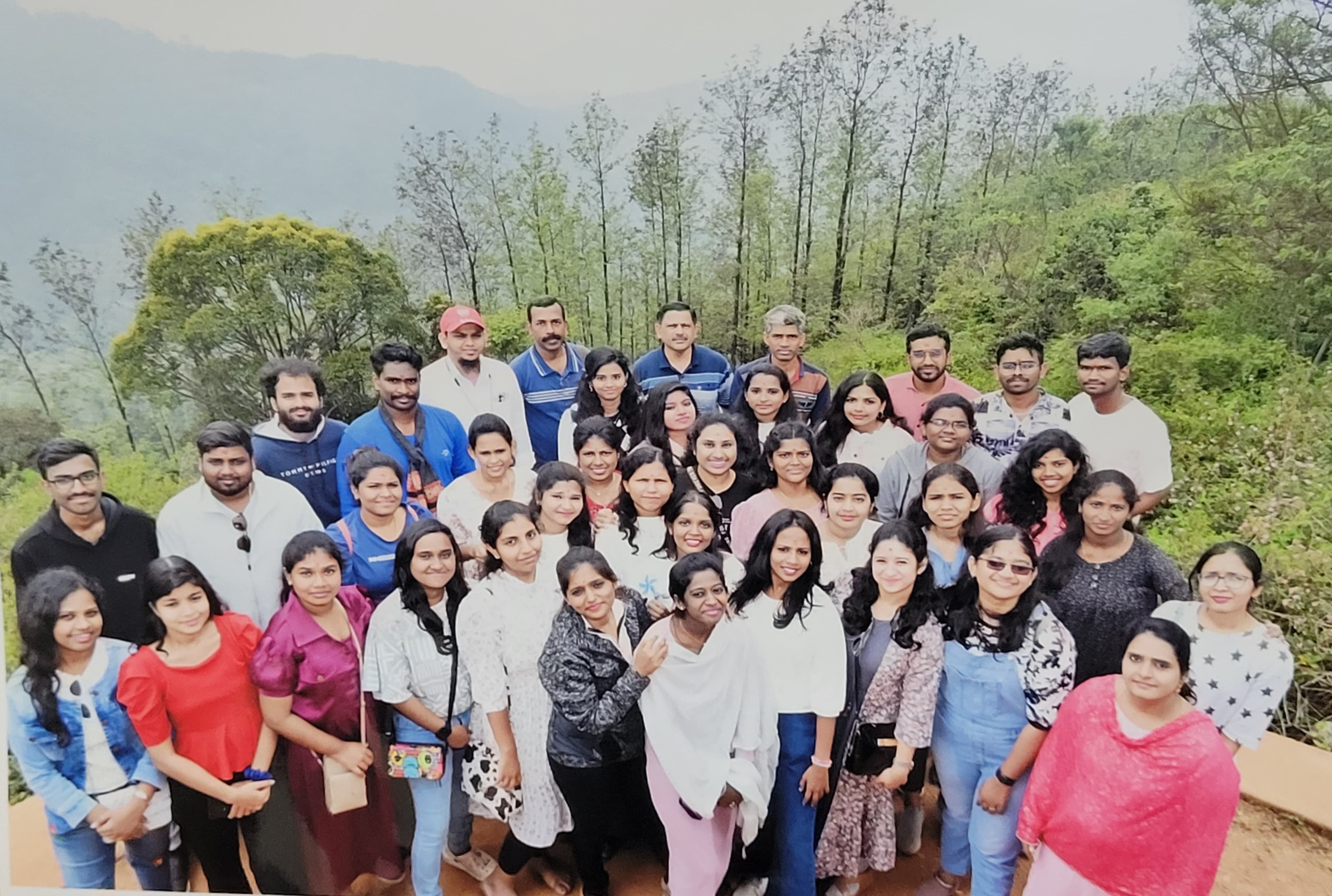 Educational tour for 2022-2024 batch - Yercaud